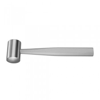 Cottle Bone Mallet Plain - Convex Stainless Steel